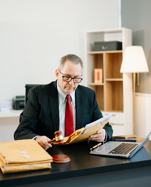 Copyright legal representation process
