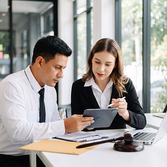 Patent legal representation process